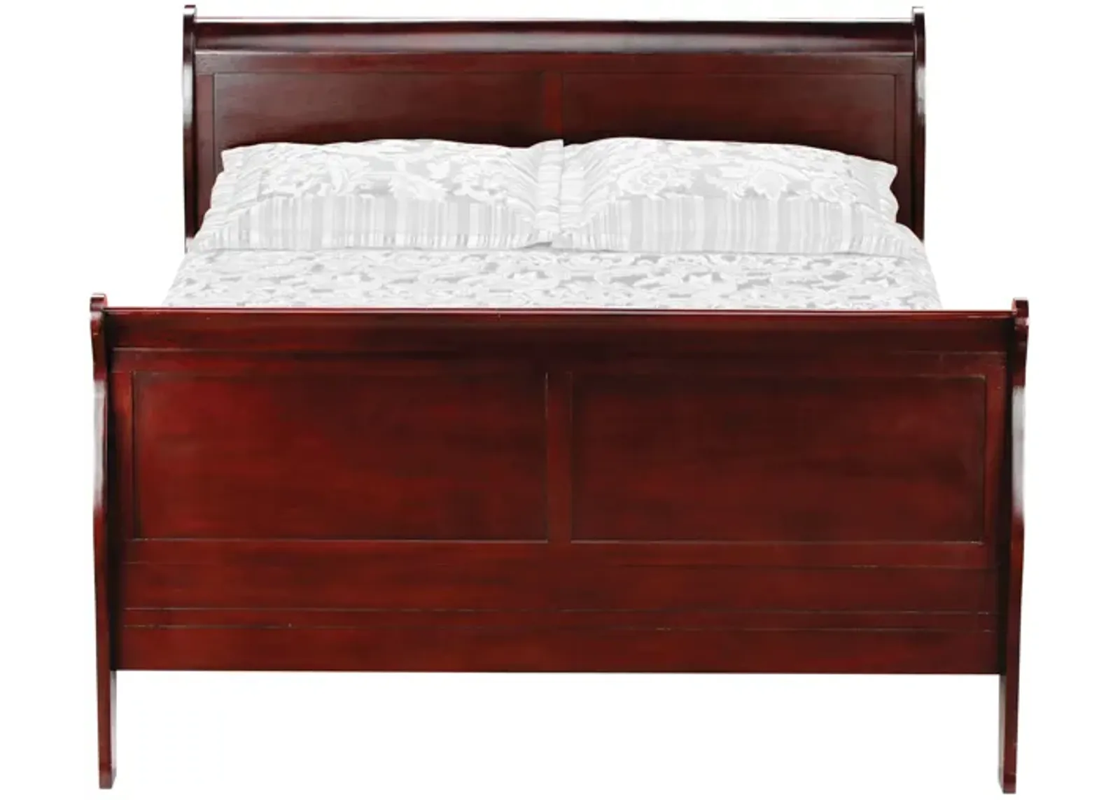 Louis Full Sleigh Bed