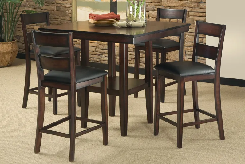 Pendleton Counter Table + 4 Stools