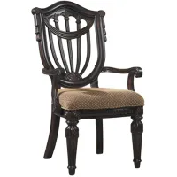 Cabernet Wood Arm Chair