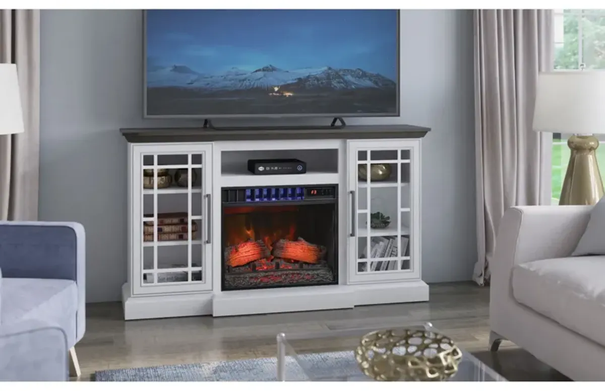 Shelby 60" Electric Fireplace TV Stand