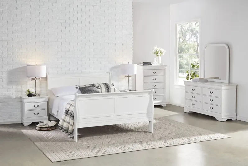 Serena King Sleigh Bed