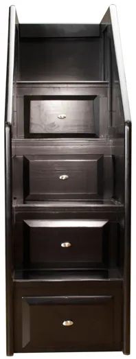 Laguna Black Storage Staircase