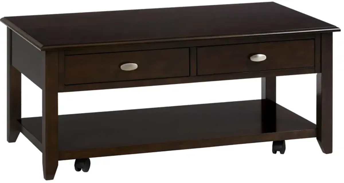 Merlot Castered Coffee Table