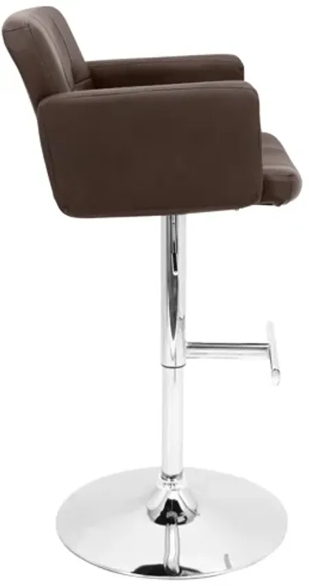 Stout Brown Bar Stool by LumiSource