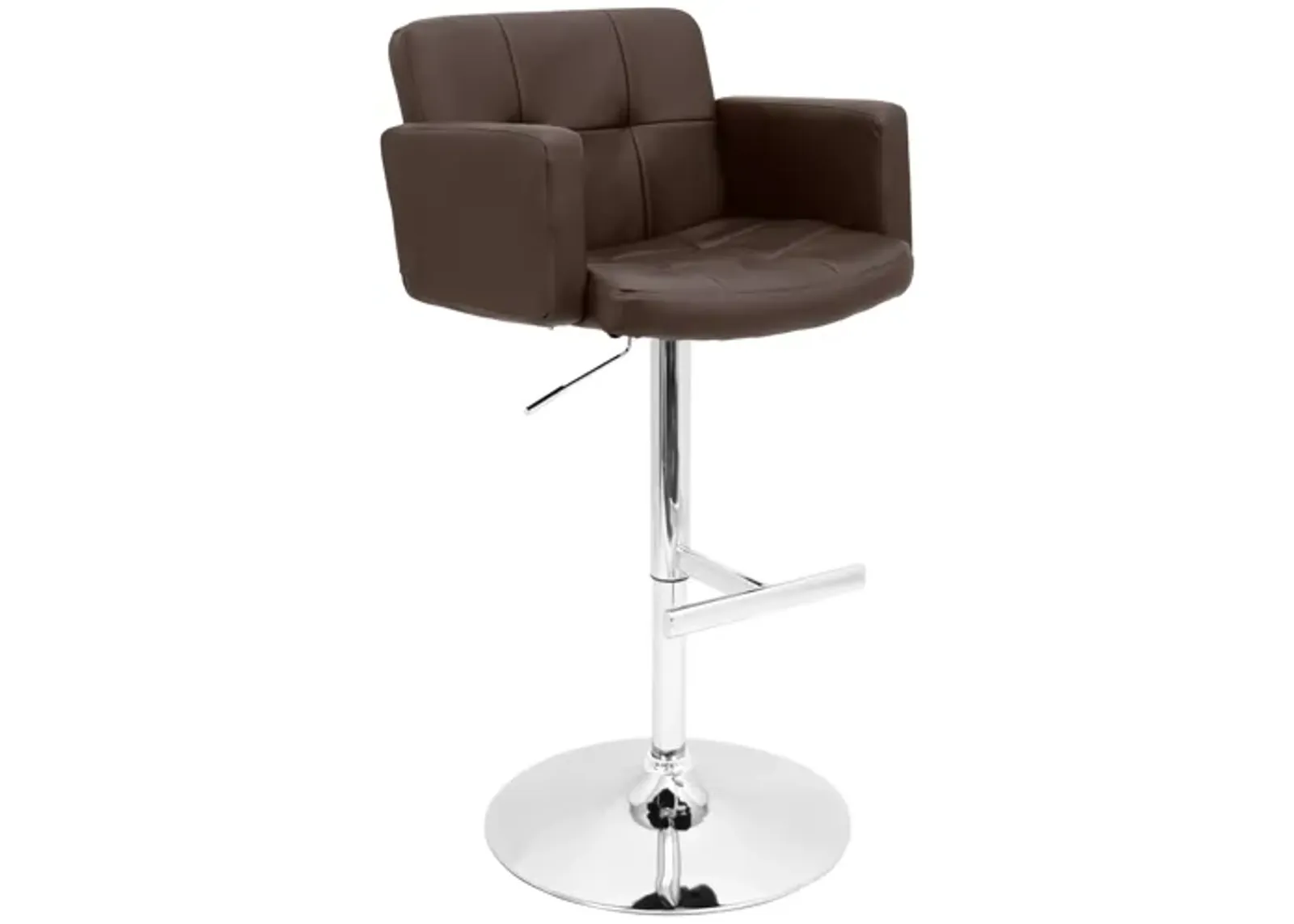 Stout Brown Bar Stool by LumiSource