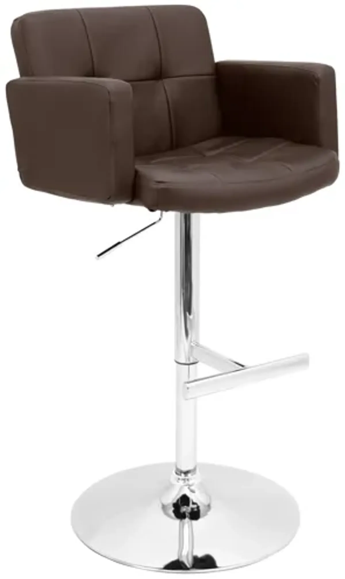 Stout Brown Bar Stool by LumiSource