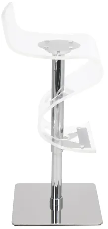 Viva Clear Acrylic Bar Stool by LumiSource