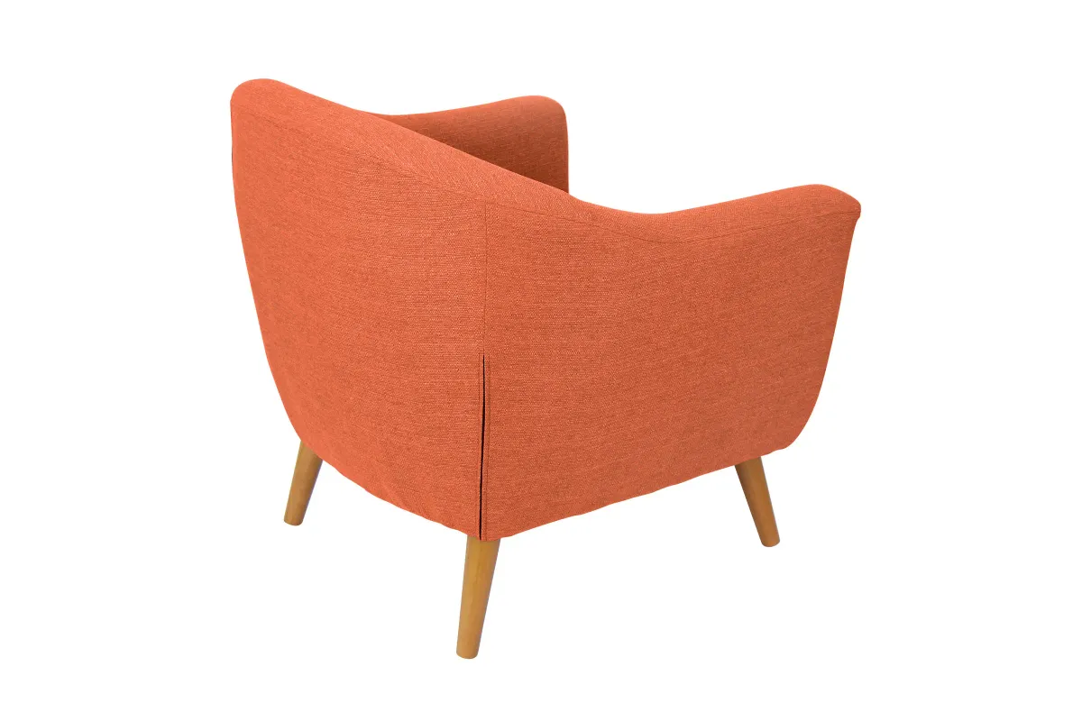 Rockwell Orange Chair by LumiSource