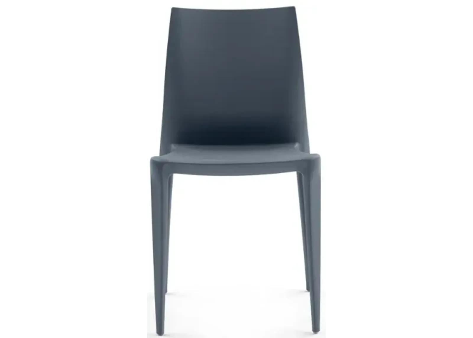 The Bellini Chair Set by Mario Bellini – Elegant, Timeless Seating Dark Grey / Set of 4