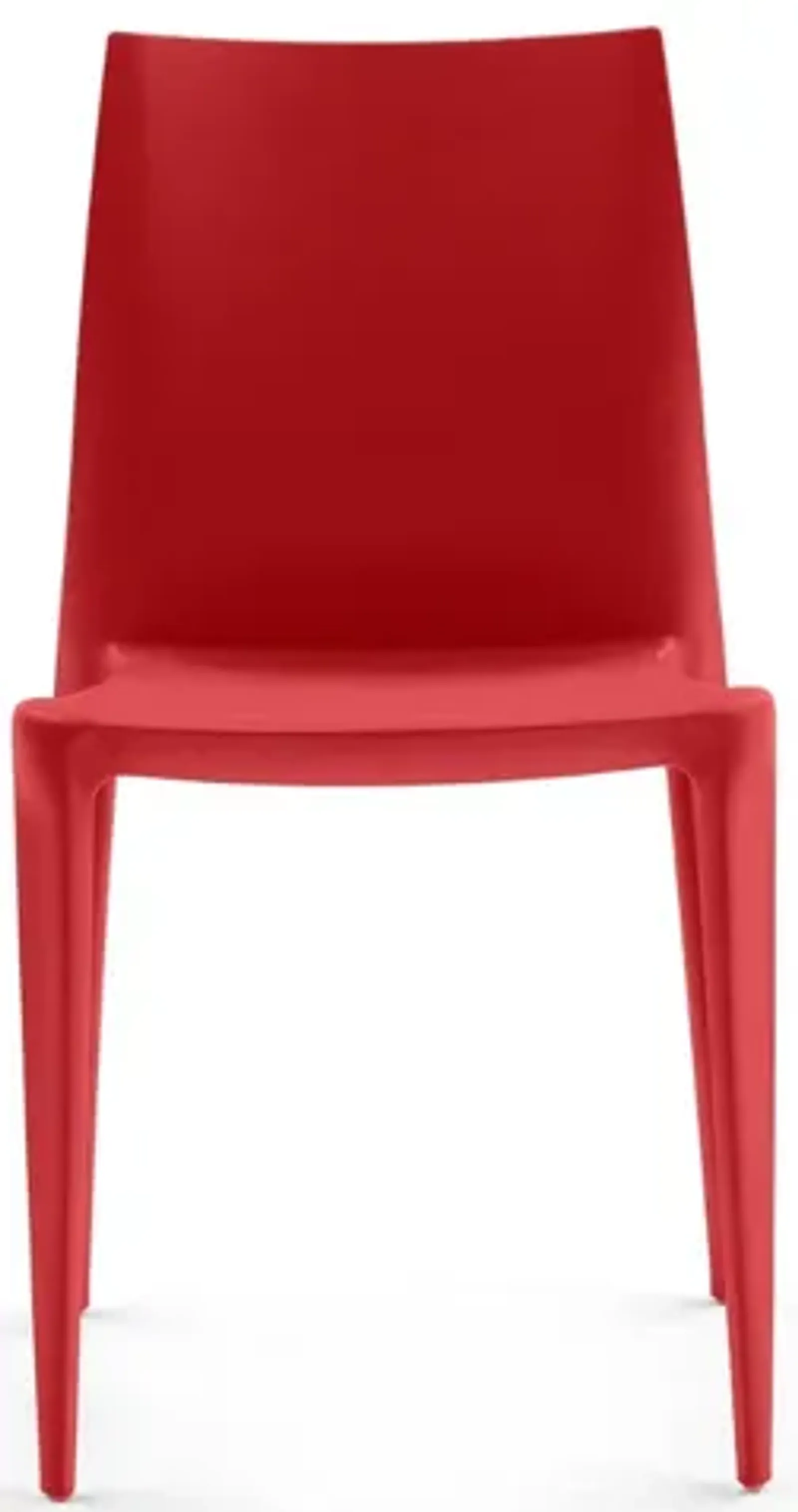 The Bellini Chair Set by Mario Bellini – Elegant, Timeless Seating Red / Set of 4