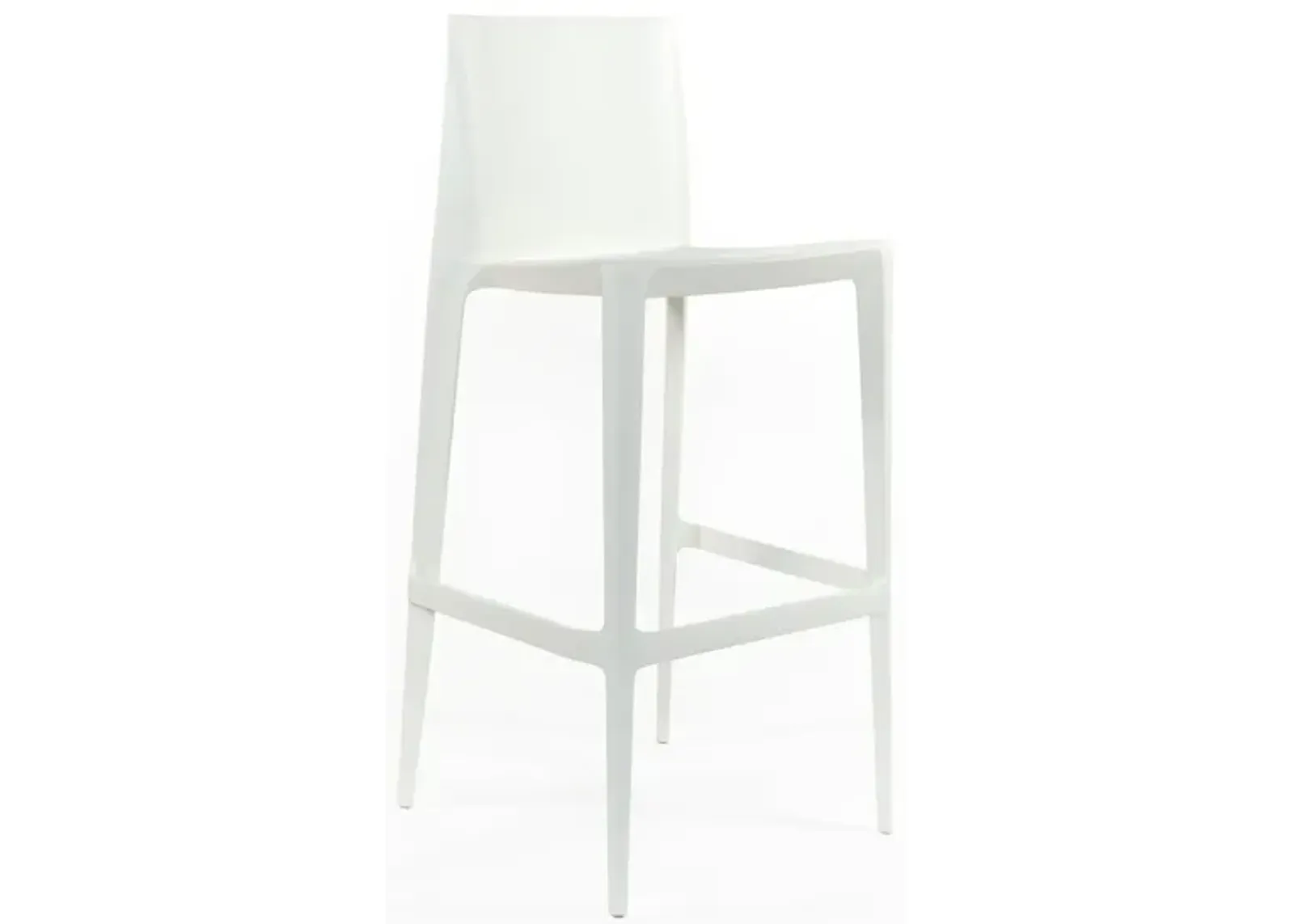 The Bellini Bar  Counter Stool by Mario  Claudio Bellini - Iconic Bar Height / White / Set of 2