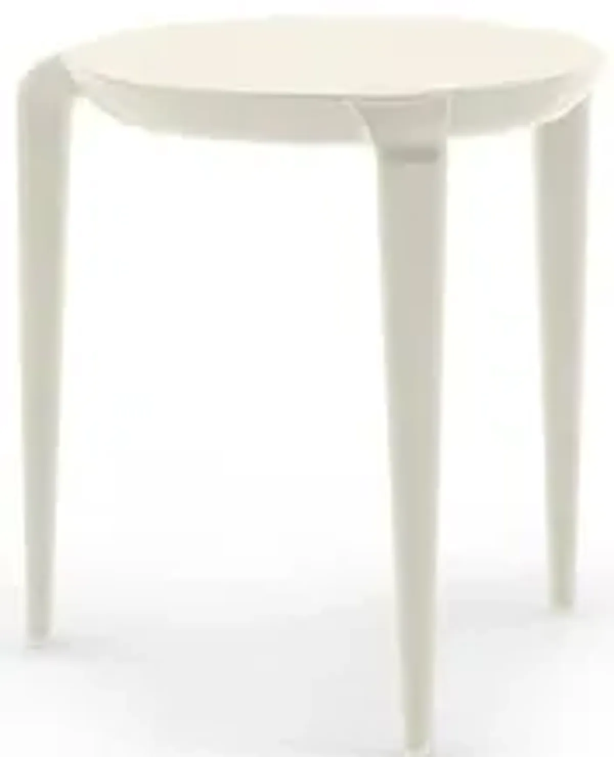 Tavollini Table by Mario Bellini - Stackable, Indoor-Outdoor, USA Made White / Set of 2