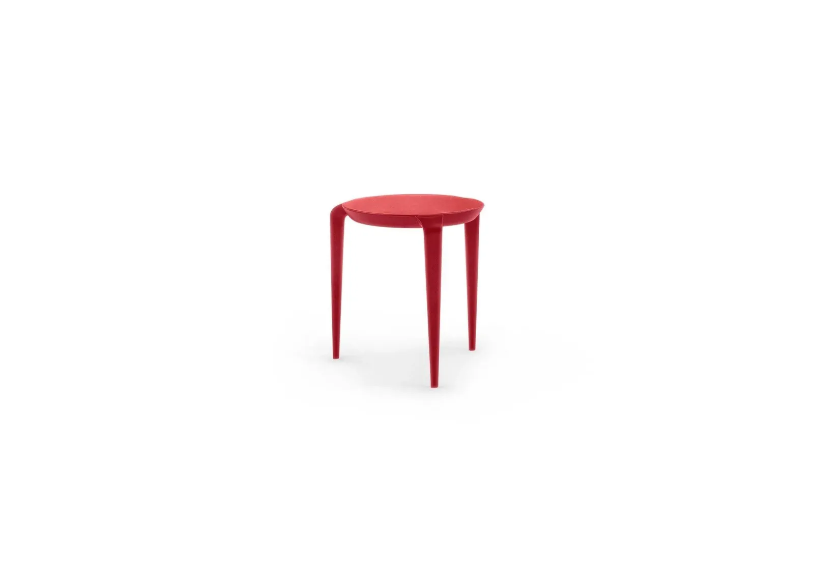 Tavollini Table by Mario Bellini - Stackable, Indoor-Outdoor, USA Made Red / Set of 2