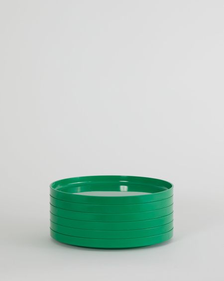Max Dinnerware - Hellerware - Lella  Massimo Vignelli 9.75" Maxplate - Set of 6 / Green