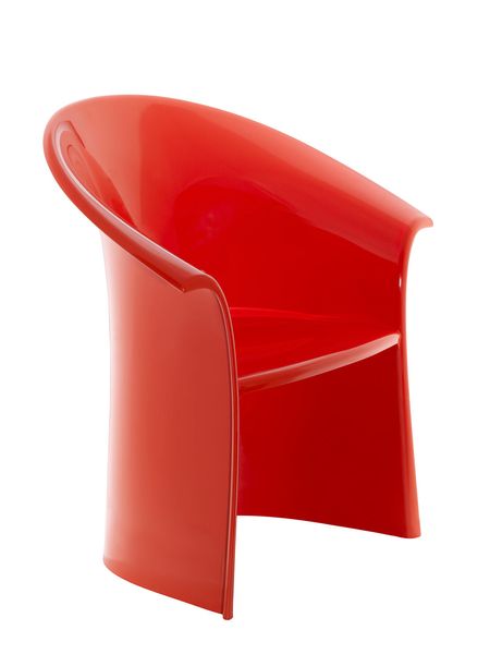 Heller - Lella  Massimo Vignelli - Vignelli Chair Warm Red