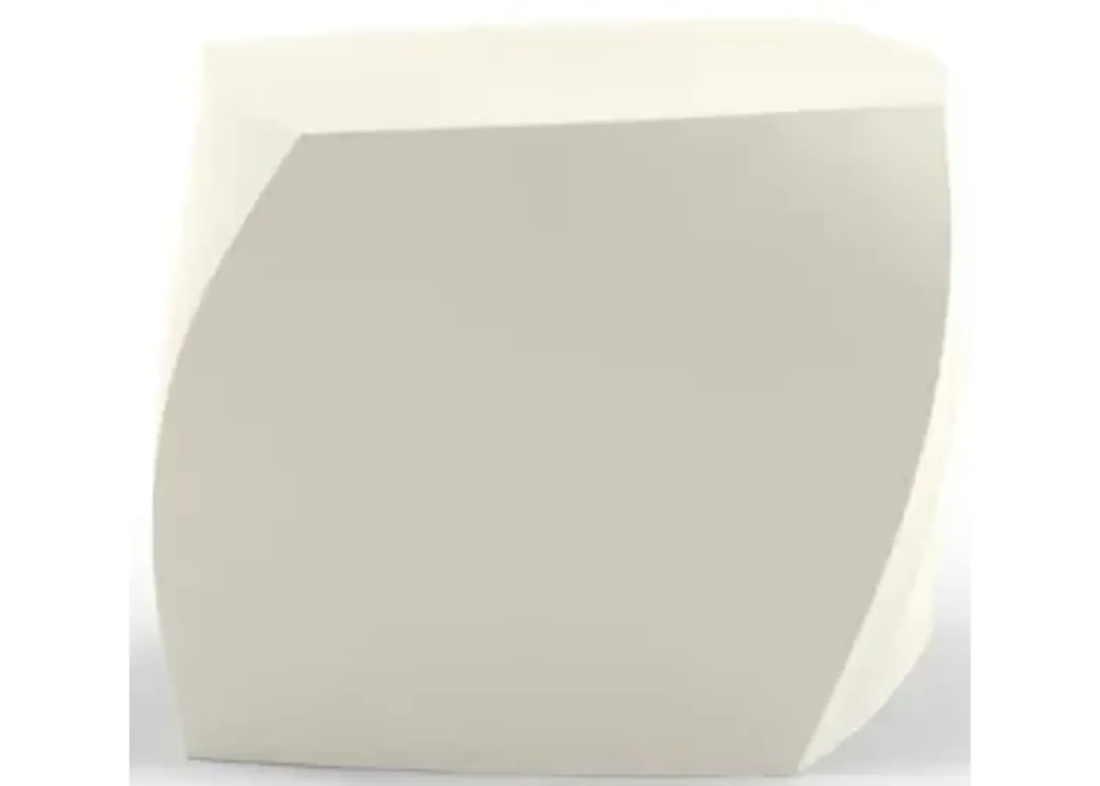 Left Twist Cube by Frank Gehry - An Iconic Architectural Masterpiece White