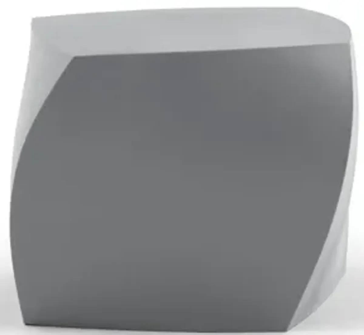 Left Twist Cube by Frank Gehry -  Black