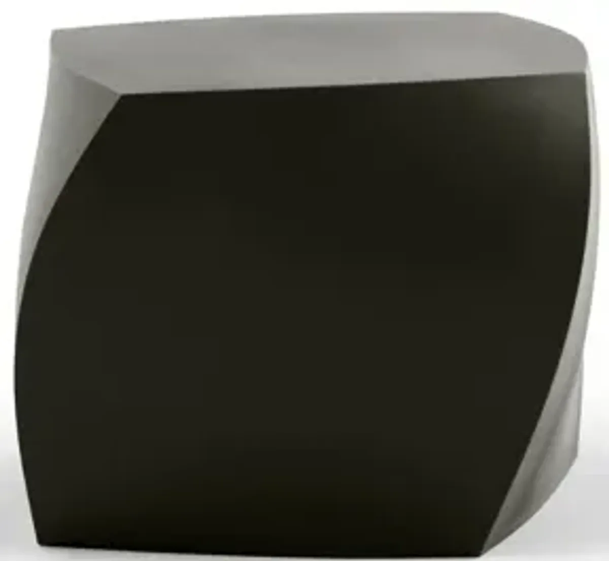 Left Twist Cube by Frank Gehry -  Black