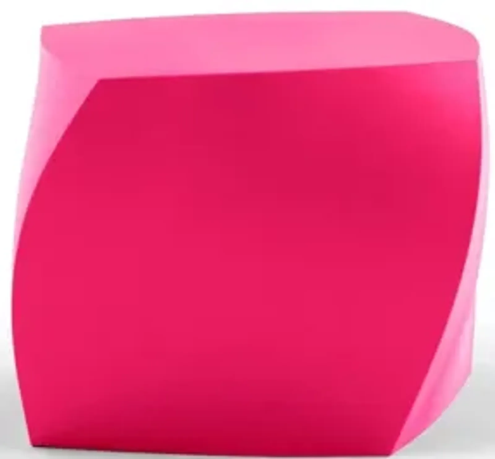 Left Twist Cube by Frank Gehry - An Iconic Architectural Masterpiece Magenta