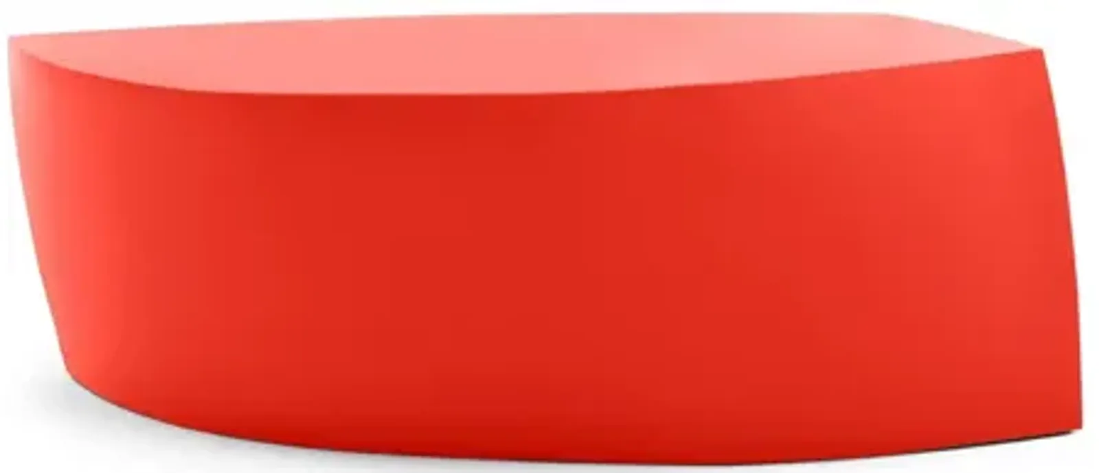 Gehry Bench by Frank Gehry – Modern, Functional Seating / Table Red