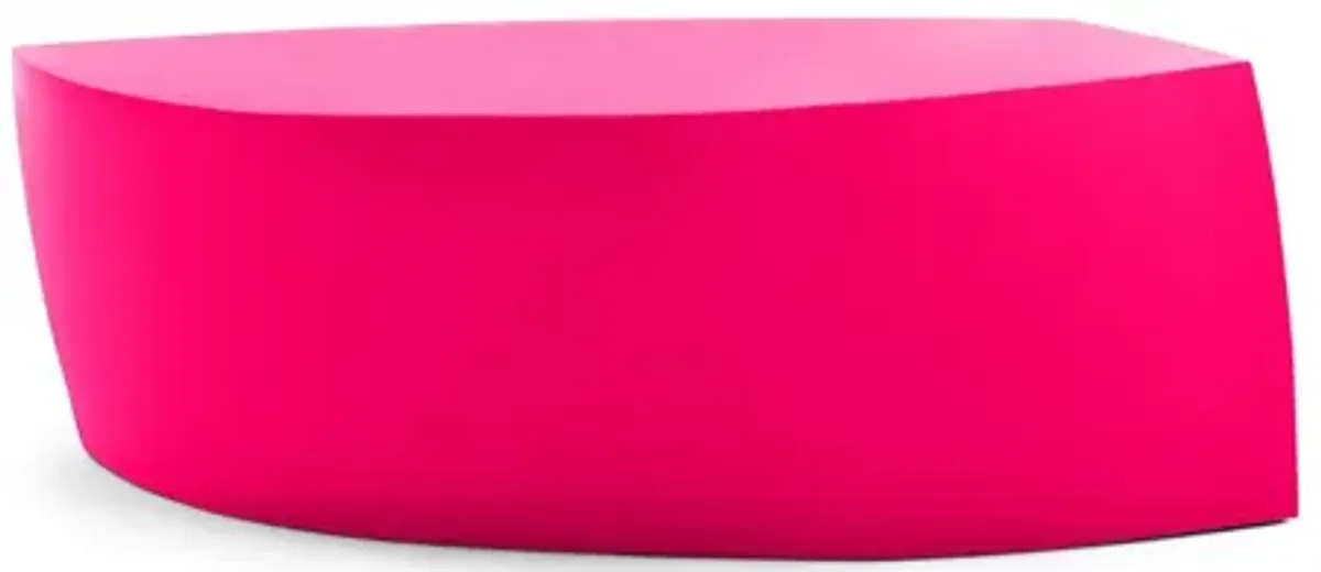 Gehry Bench by Frank Gehry – Modern, Functional Seating / Table Magenta