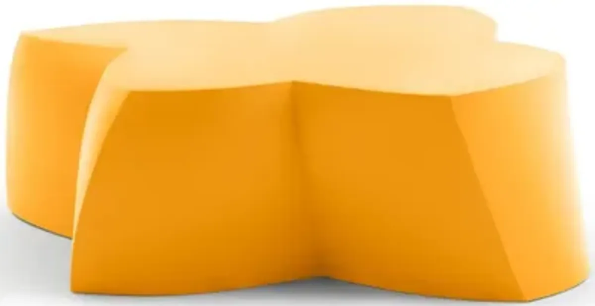 Gehry Coffee Table by Frank Gehry – Sleek, Functional Design Yellow
