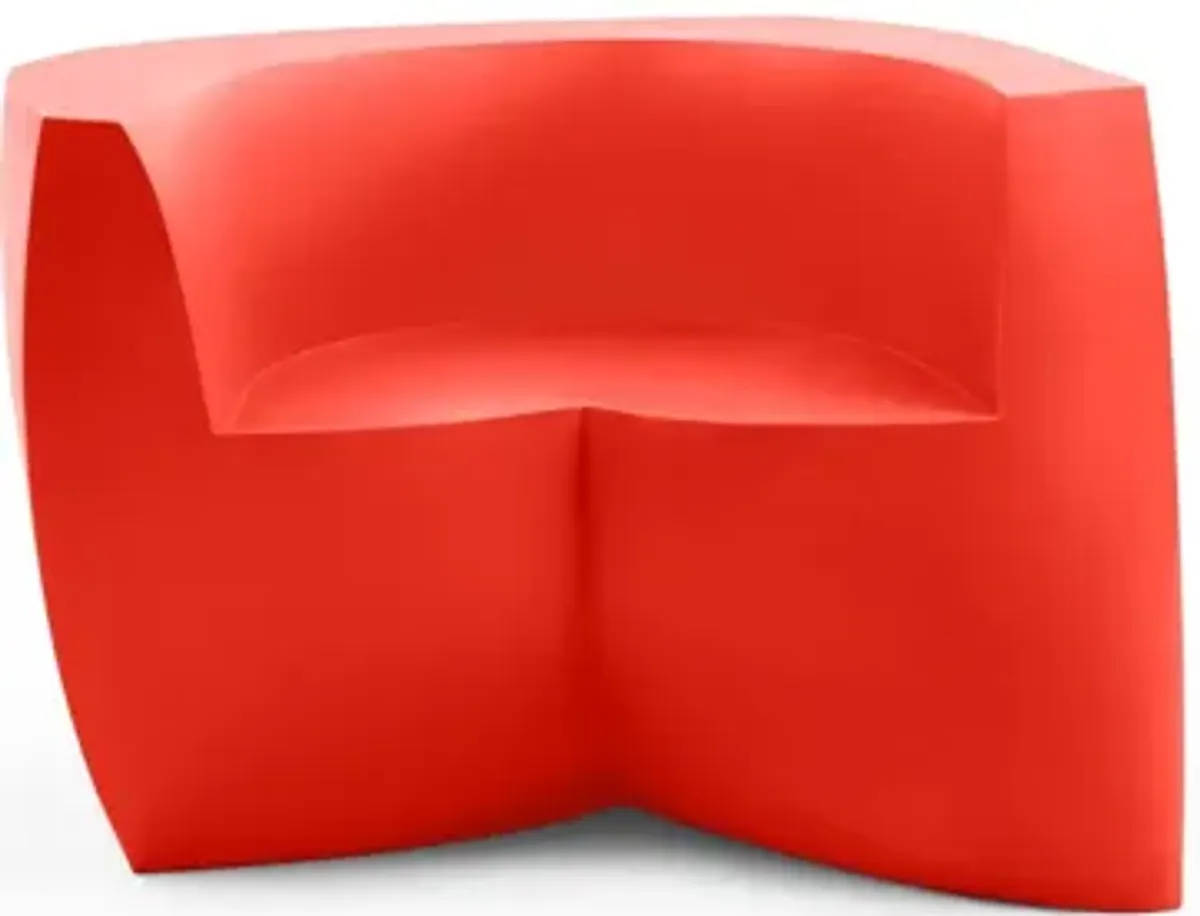 Gehry Easy Chair by Frank Gehry – Iconic, Comfortable Seating Red