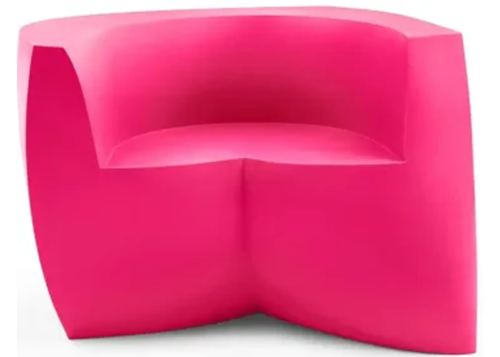 Gehry Easy Chair by Frank Gehry – Iconic, Comfortable Seating Magenta