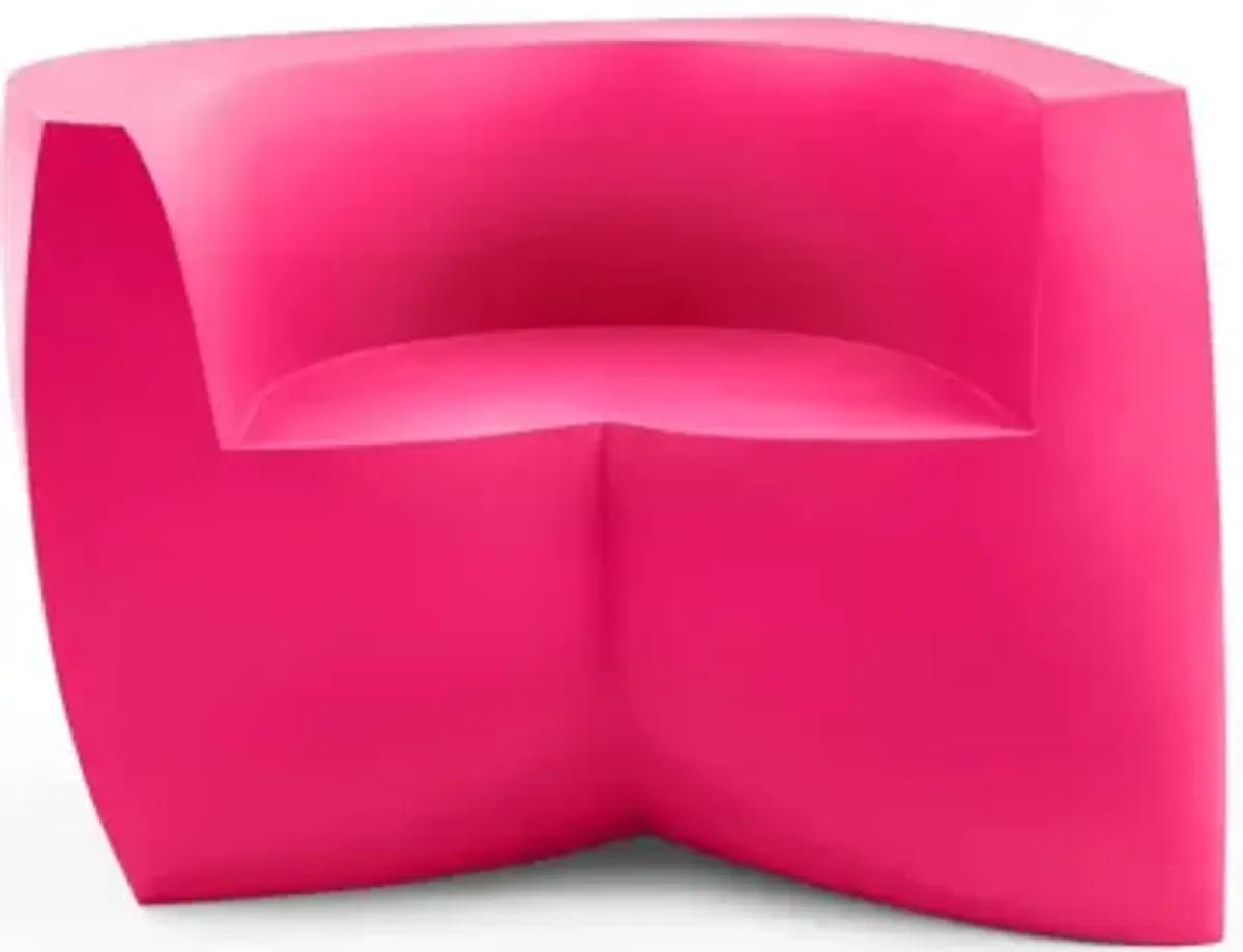 Gehry Easy Chair - Frank Gehry Magenta