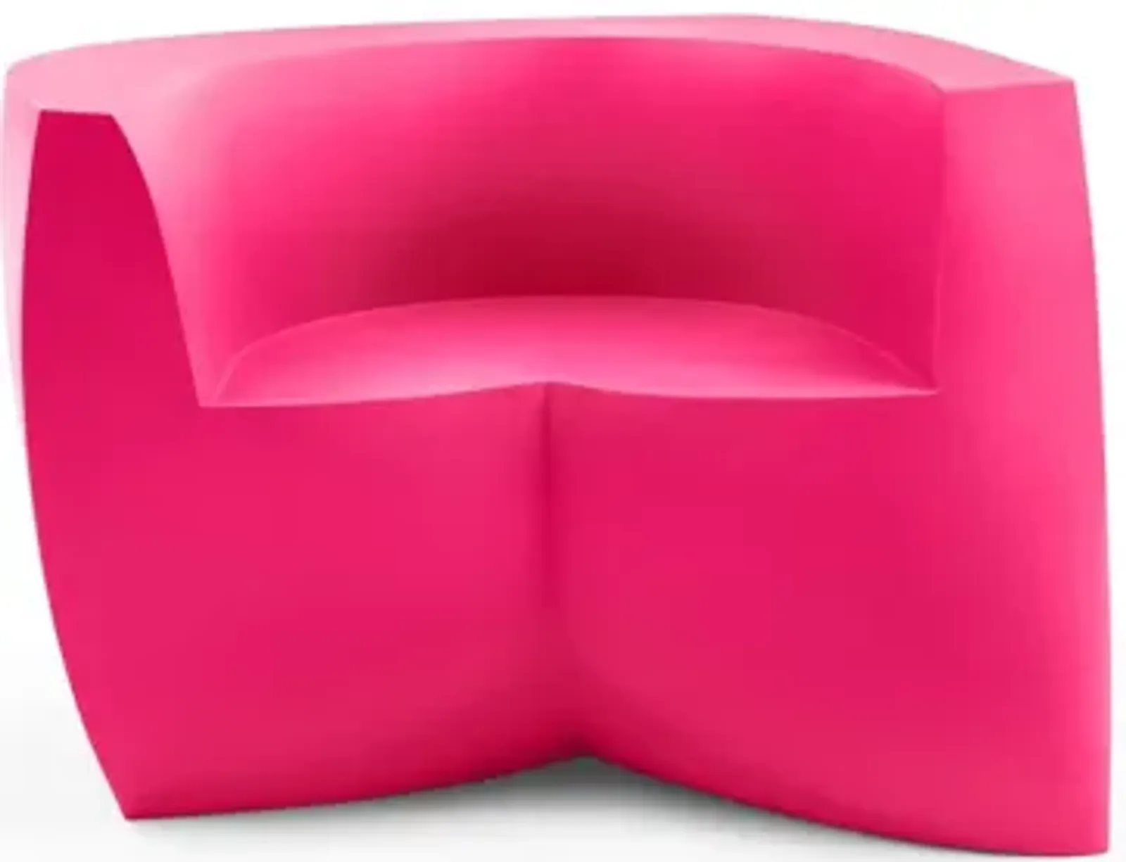 Gehry Easy Chair by Frank Gehry – Iconic, Comfortable Seating Magenta