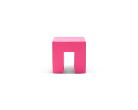 Vignelli Cube - Lella  Massimo Vignelli Pink