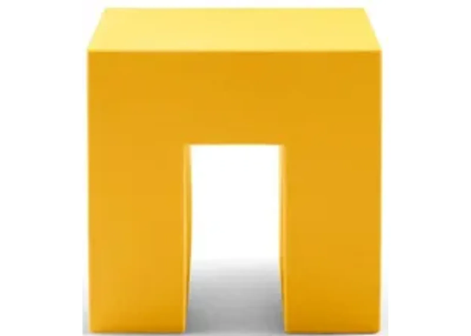 Vignelli Cube by Lella  Massimo Vignelli – Bold, Timeless Icon Yellow