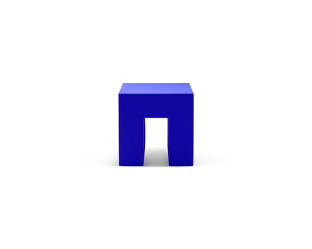 Vignelli Cube - Lella  Massimo Vignelli Blue