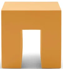 Vignelli Cube by Lella  Massimo Vignelli – Bold, Timeless Icon Ochre