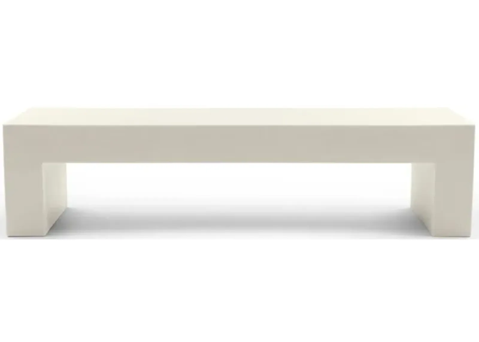 Vignelli Bench by Massimo Vignelli – Modern, Timeless Benches Large - 72" / White