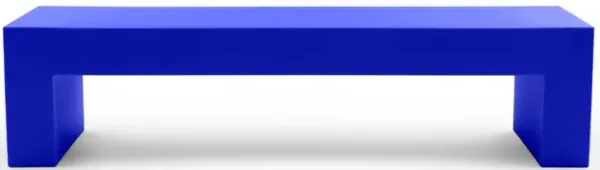 Vignelli Bench by Massimo Vignelli – Modern, Timeless Benches Large - 72" / Blue