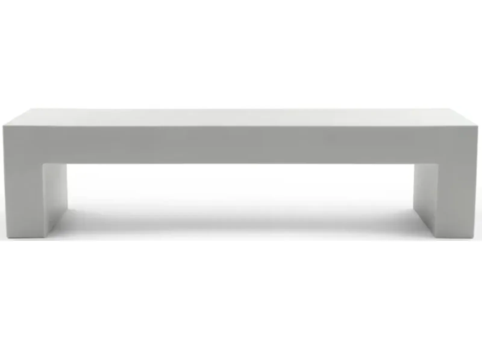 Vignelli Bench by Massimo Vignelli – Modern, Timeless Benches Large -72" / Light Grey