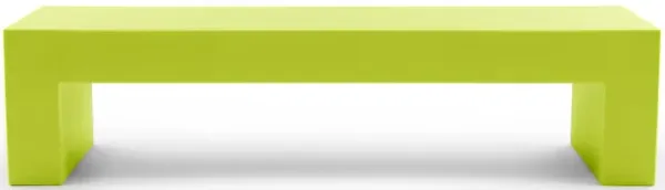 Vignelli Bench by Massimo Vignelli – Modern, Timeless Benches Large - 72" / Citron