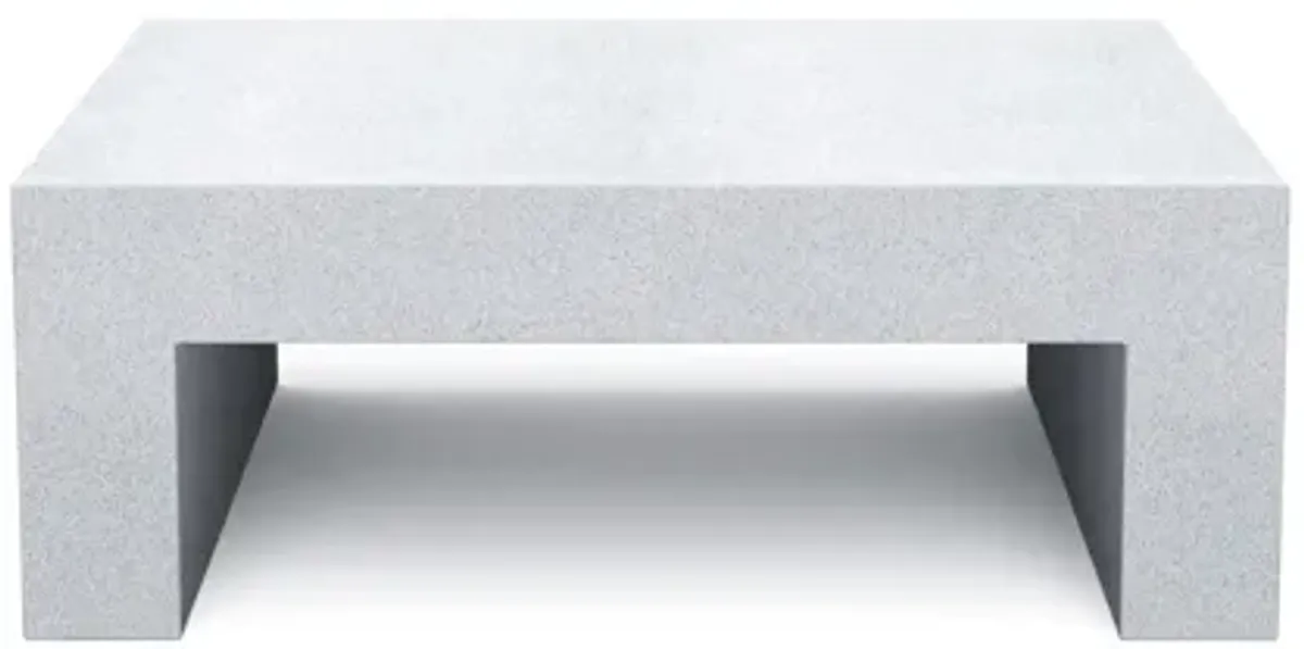 Vignelli - Heller Stoned Coffee Table / White Granite