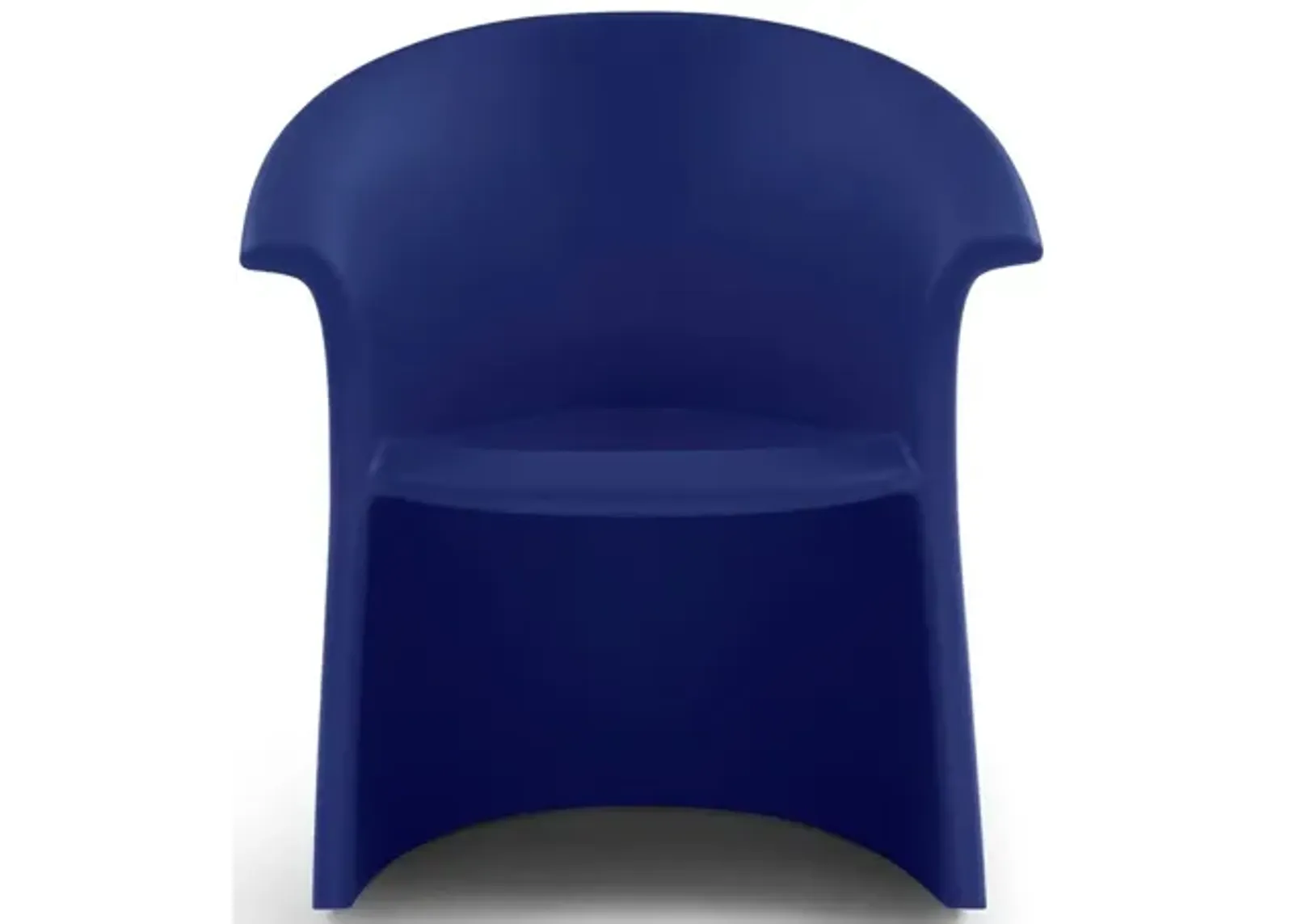 Vignelli Rocker by the Vignellis – Sculptural, Soothing Motion Blue