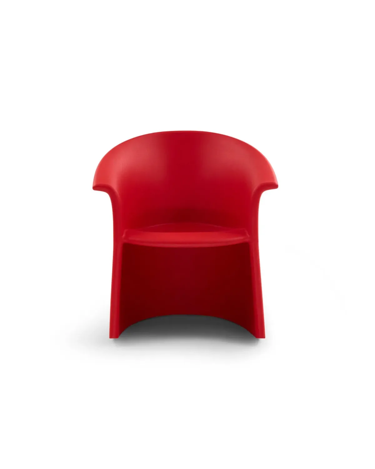 Vignelli Rocker by the Vignellis – Sculptural, Soothing Motion Red