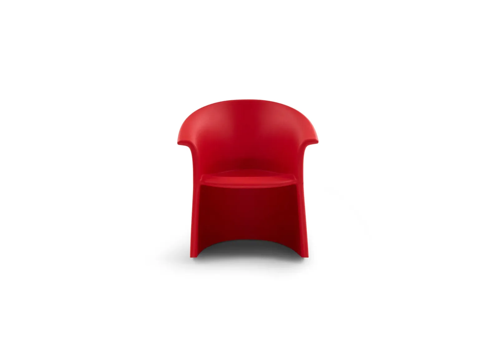 Vignelli Rocker by the Vignellis – Sculptural, Soothing Motion Red