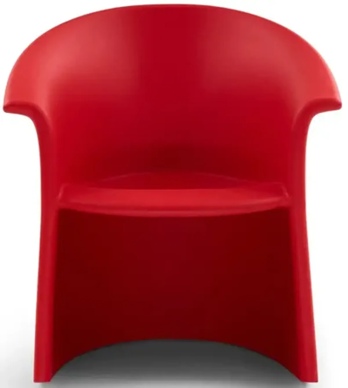 Vignelli Rocker by the Vignellis – Sculptural, Soothing Motion Tomato