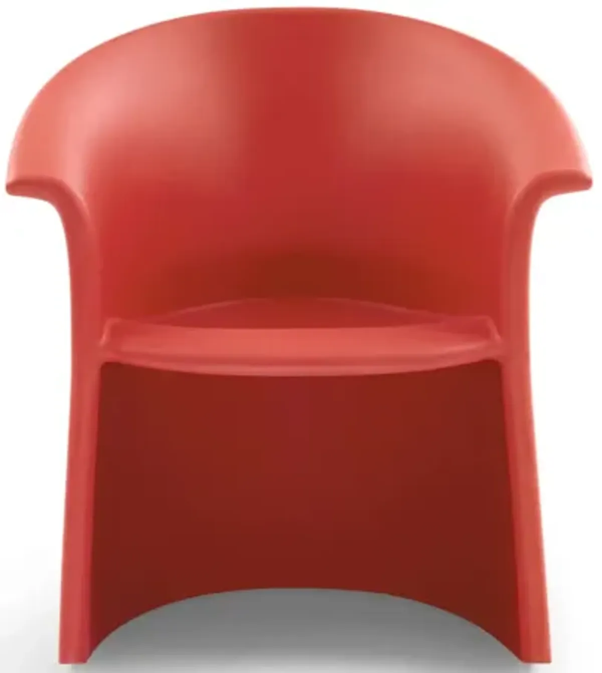Vignelli Rocker by the Vignellis – Sculptural, Soothing Motion Tomato