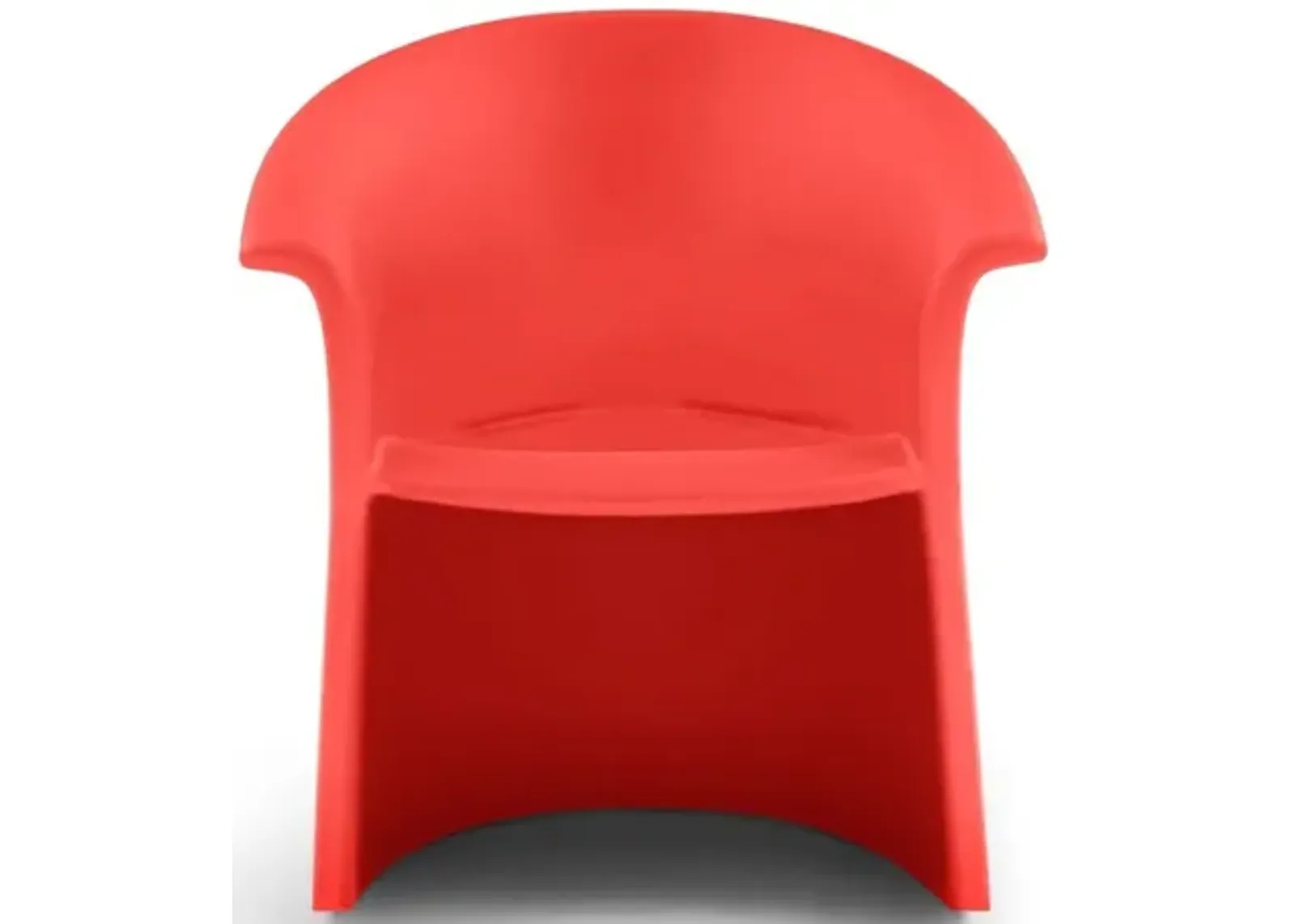 Vignelli Rocker by the Vignellis – Sculptural, Soothing Motion Heller Red