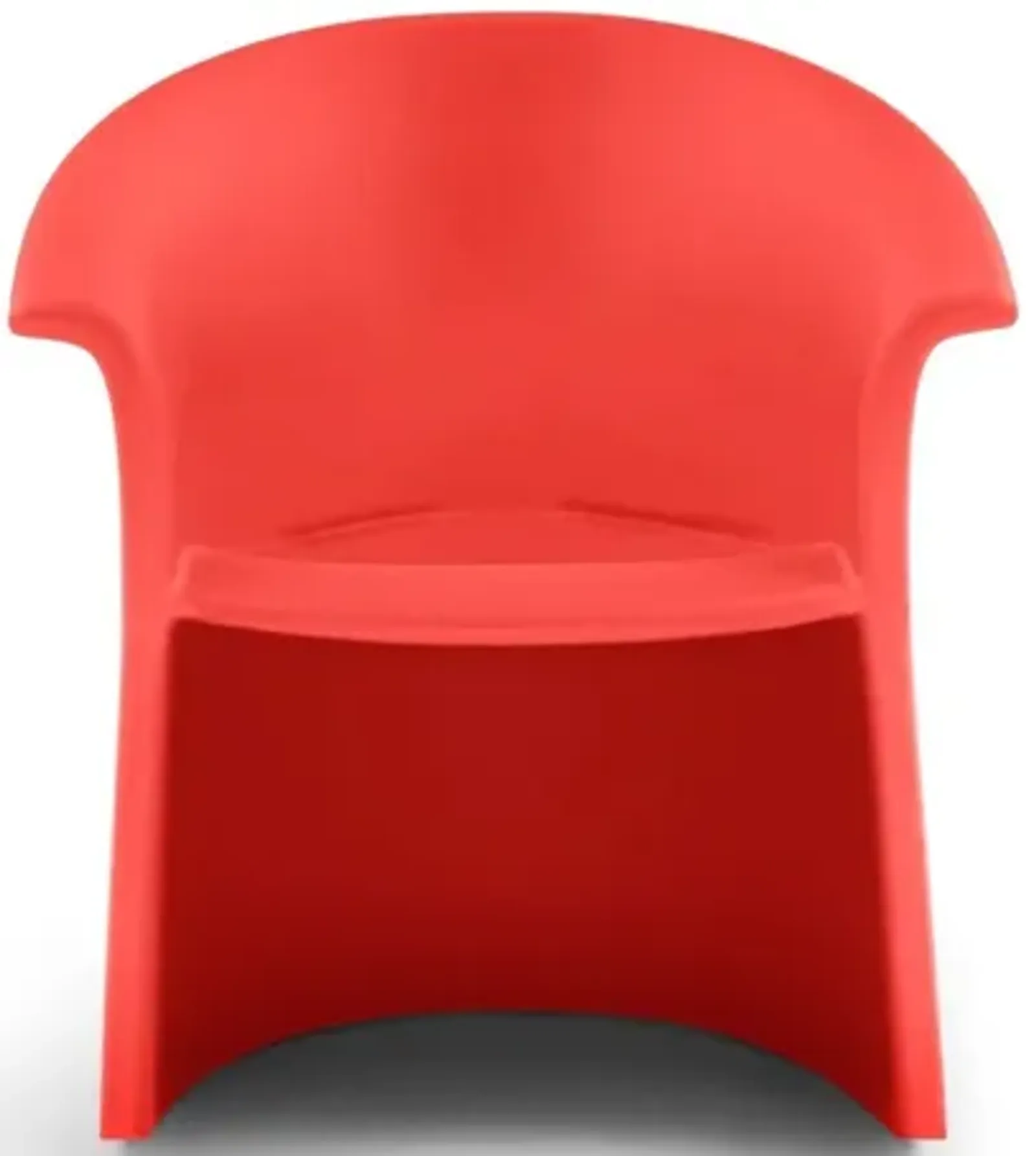 Vignelli Rocker by the Vignellis – Sculptural, Soothing Motion Heller Red