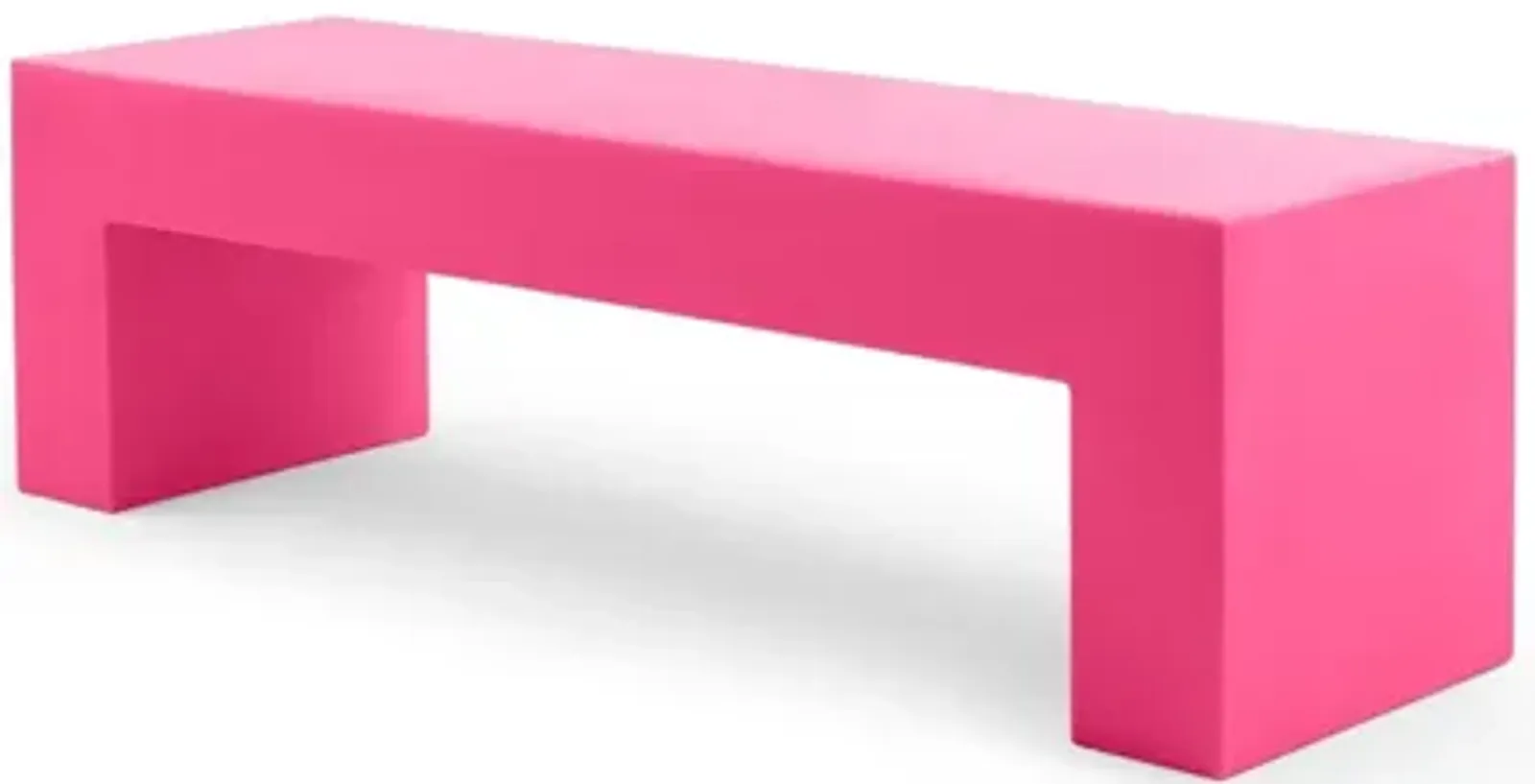 Vignelli Bench by Massimo Vignelli – Modern, Timeless Benches Medium - 60" / Pink