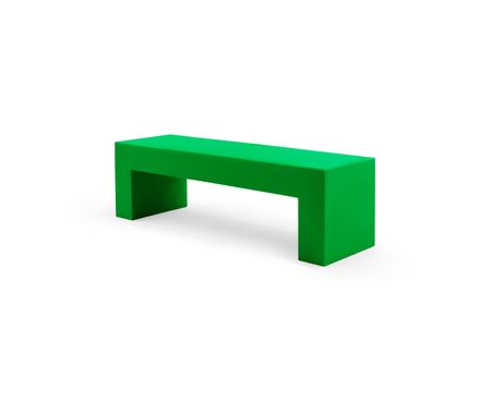 Vignelli Bench - Lella  Massimo Vignelli Medium (60") / Green