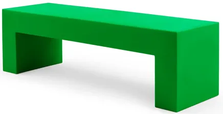 Vignelli Bench - Lella  Massimo Vignelli Medium (60") / Green