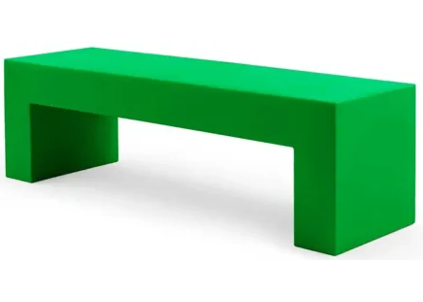 Vignelli Bench - Lella  Massimo Vignelli Medium (60") / Green